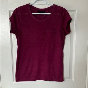 Calvin Klein Jeans - Women's Burgundy T-Shirt